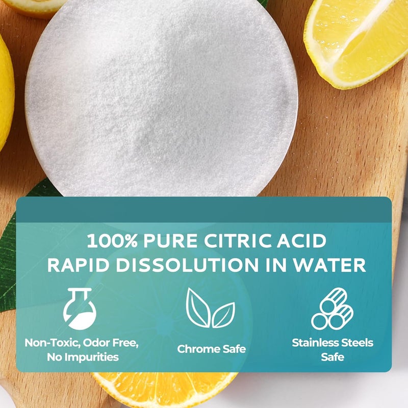 EUHOMY Ice Maker Cleaner & Descaler | 12 Use & Individually Packed for Each Use | Ice Machine Cleaner with Organic Citric Acid Descaling Powder Compatible with All Brands - Image 2